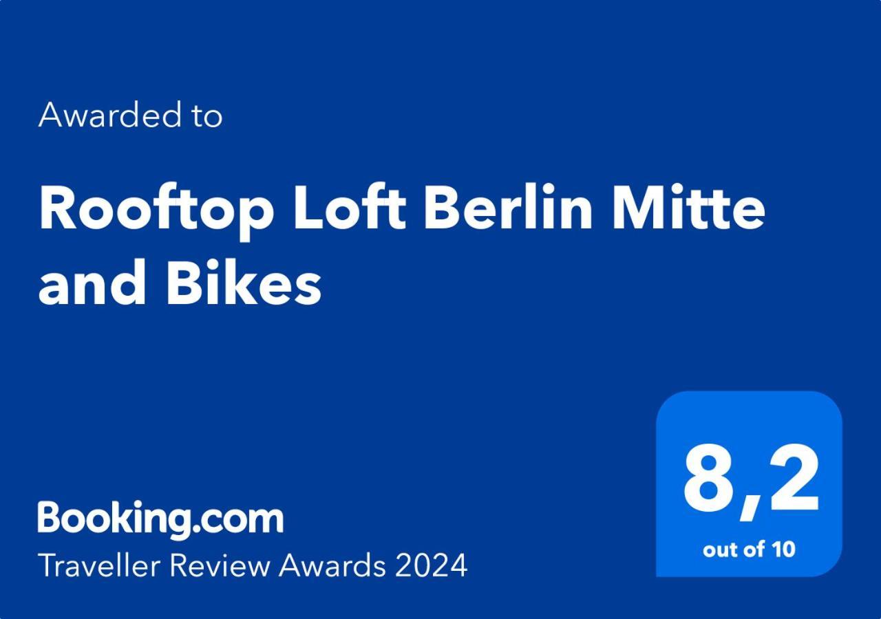 Appartement Rooftop Loft Mitte And Bikes *
